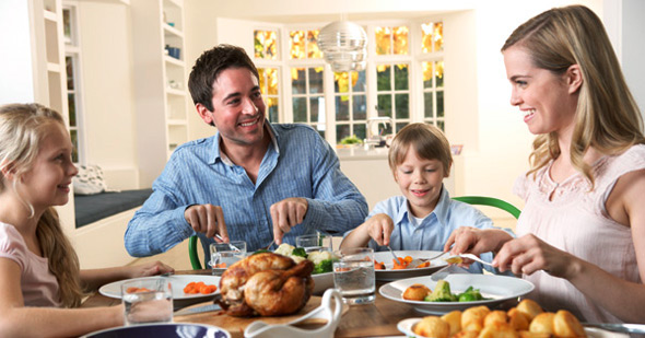 Рецепт счастливой семьи – за круглым столом
